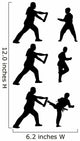 Taekwondo Silhouette Vector