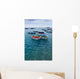 Colorful Fisher Boats Blue