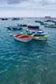 Colorful Fisher Boats Blue