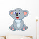 Cute koala cartoon Wall Decal