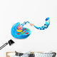 Deoxyribonucleic acid Wall Decal
