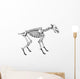 Skeleton Hyena Wall Decal