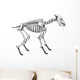 Skeleton Hyena Wall Decal