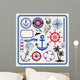 Nautical Ocean Graphics Wall Decal
