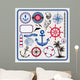 Nautical Ocean Graphics Wall Decal