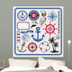 Nautical Ocean Graphics Wall Decal