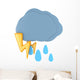 Dark Cloud with Raindrops