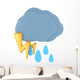 Dark Cloud with Raindrops