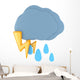 Dark Cloud with Raindrops