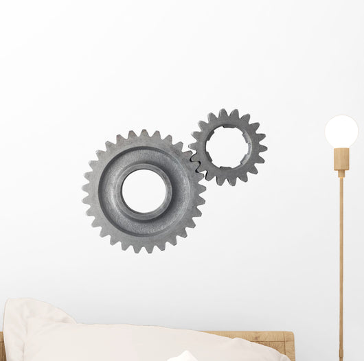 Two Gears Wall Decal