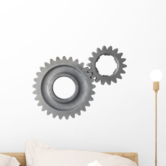 Two Gears Wall Decal