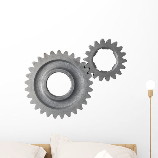 Two Gears Wall Decal