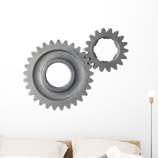 Two Gears Wall Decal