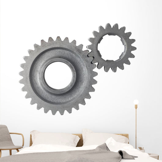 Two Gears Wall Decal