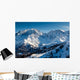 Mountain Peak and Ski Wall Mural