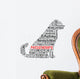 Achievements Physiotherapy Dog Wall Decal