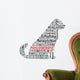 Achievements Physiotherapy dog Wall Decal