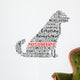 Achievements Physiotherapy dog Wall Decal