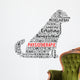 Achievements Physiotherapy dog Wall Decal