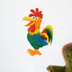 Rooster cartoon Wall Decal