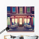 Restaurant Retro Illustration Wall Decal