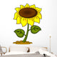 Sunflower Wall Decal