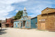 Scenery in a traditional American western town Wall Mural