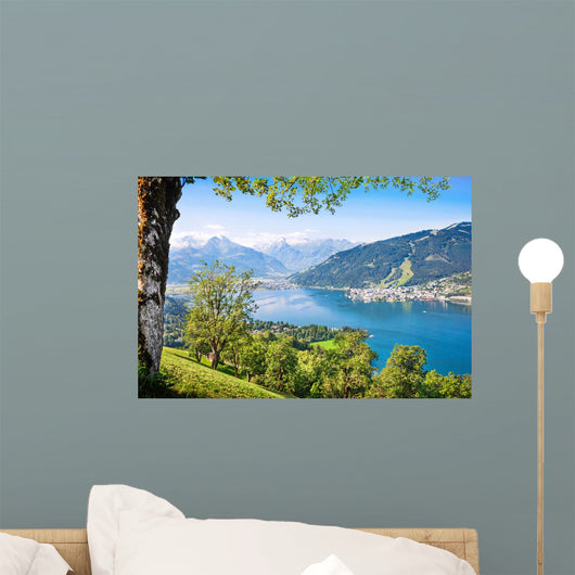 Beautiful Landscape with Alps