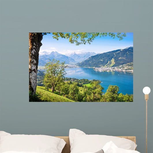 Beautiful Landscape with Alps