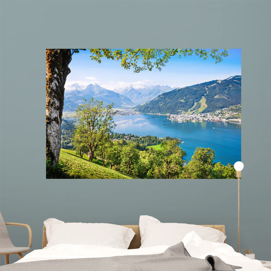 Beautiful Landscape with Alps