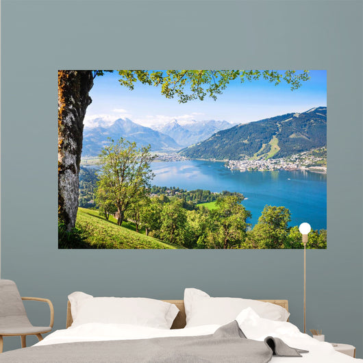 Beautiful Landscape with Alps