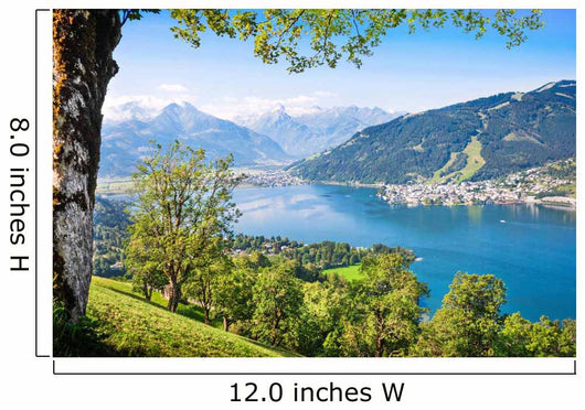 Beautiful Landscape with Alps