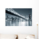 New York City Night Panorama Wall Mural