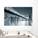 New York City Night Panorama Wall Mural