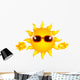 Sunshine welcomes you Wall Decal
