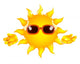 Sunshine welcomes you Wall Decal