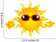 Sunshine welcomes you Wall Decal