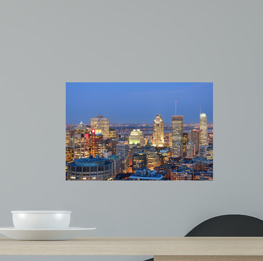 Montreal Dusk Wall Mural
