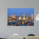 Montreal at dusk Wall Mural