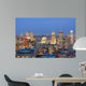 Montreal at dusk Wall Mural