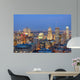 Montreal at dusk Wall Mural
