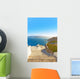 Greece Santorini Island in Cycladespanoramic View Wall Mural
