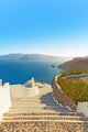 Greece Santorini Island in Cycladespanoramic View Wall Mural