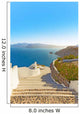 Greece Santorini Island in Cycladespanoramic View Wall Mural