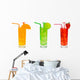 cocktail party set Wall Decal