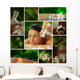 Spa Theme  Photo Collage Composed of Different Images Wall Mural