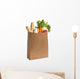 Paper Bag with Food