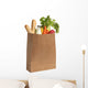 Paper Bag with Food