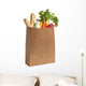 Paper Bag with Food