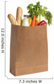 Paper Bag with Food